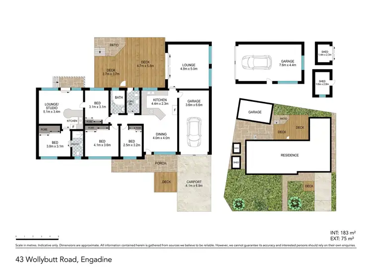 Floorplan of Homely house listing, 43 Wollybutt Road, Engadine NSW 2233