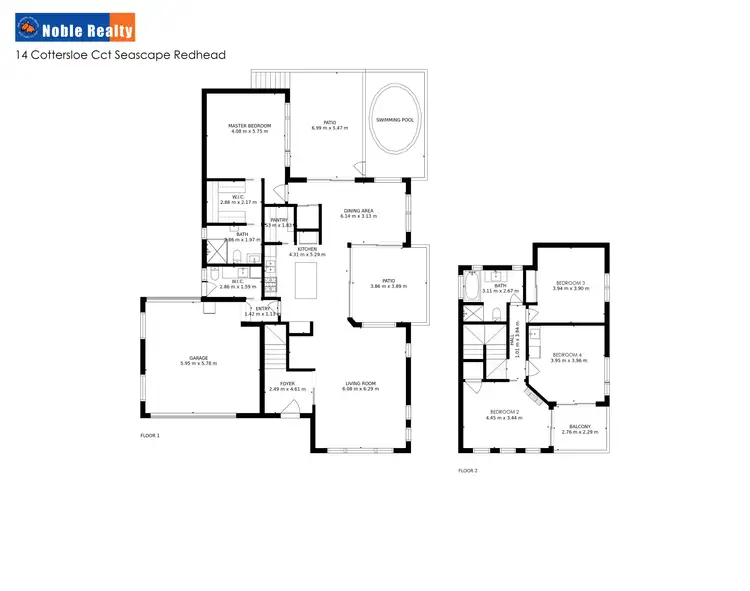 Floorplan of Homely house listing, 14 Cottesloe Circuit, Red Head NSW 2430