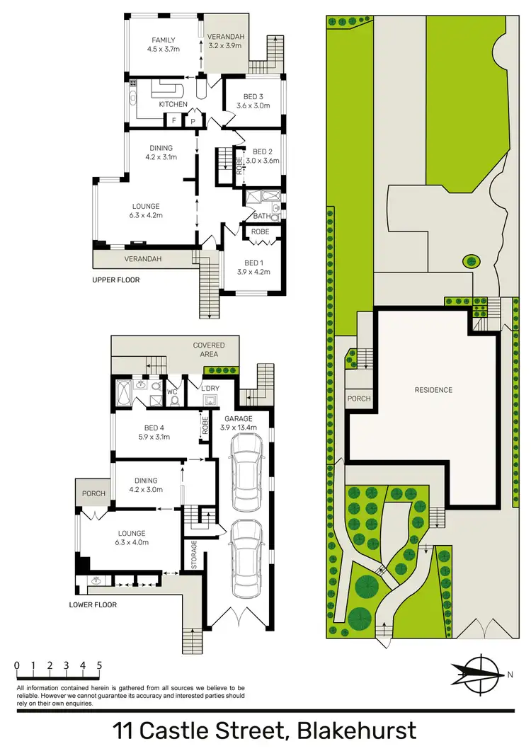Floorplan of Homely house listing, 11 Castle Street, Blakehurst NSW 2221