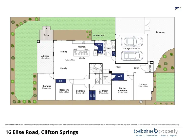 Floorplan of Homely house listing, 16 Elise Road, Clifton Springs VIC 3222