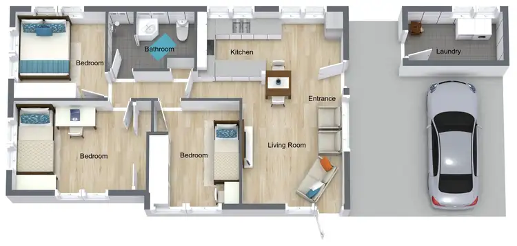 Floorplan of Homely house listing, 30 Oak Street, Holloways Beach QLD 4878