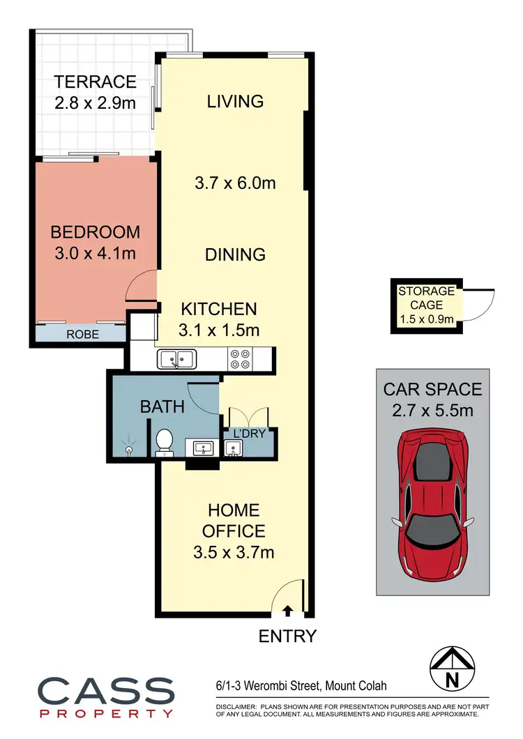 Floorplan of Homely apartment listing, 6/1 Werombi Road, Mount Colah NSW 2079