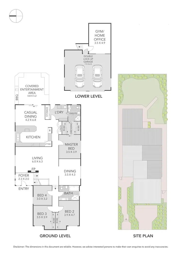 Floorplan of Homely house listing, 40 Walker Street, Canada Bay NSW 2046