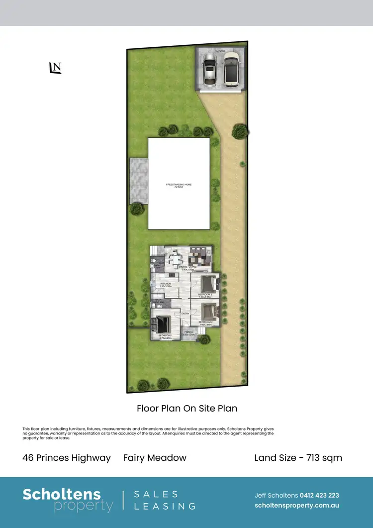 Floorplan of Homely house listing, 46 Princes Highway, Fairy Meadow NSW 2519