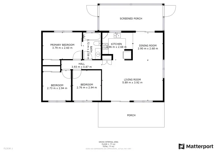 Floorplan of Homely house listing, 31 Gunter Circuit, Woodroffe NT 830