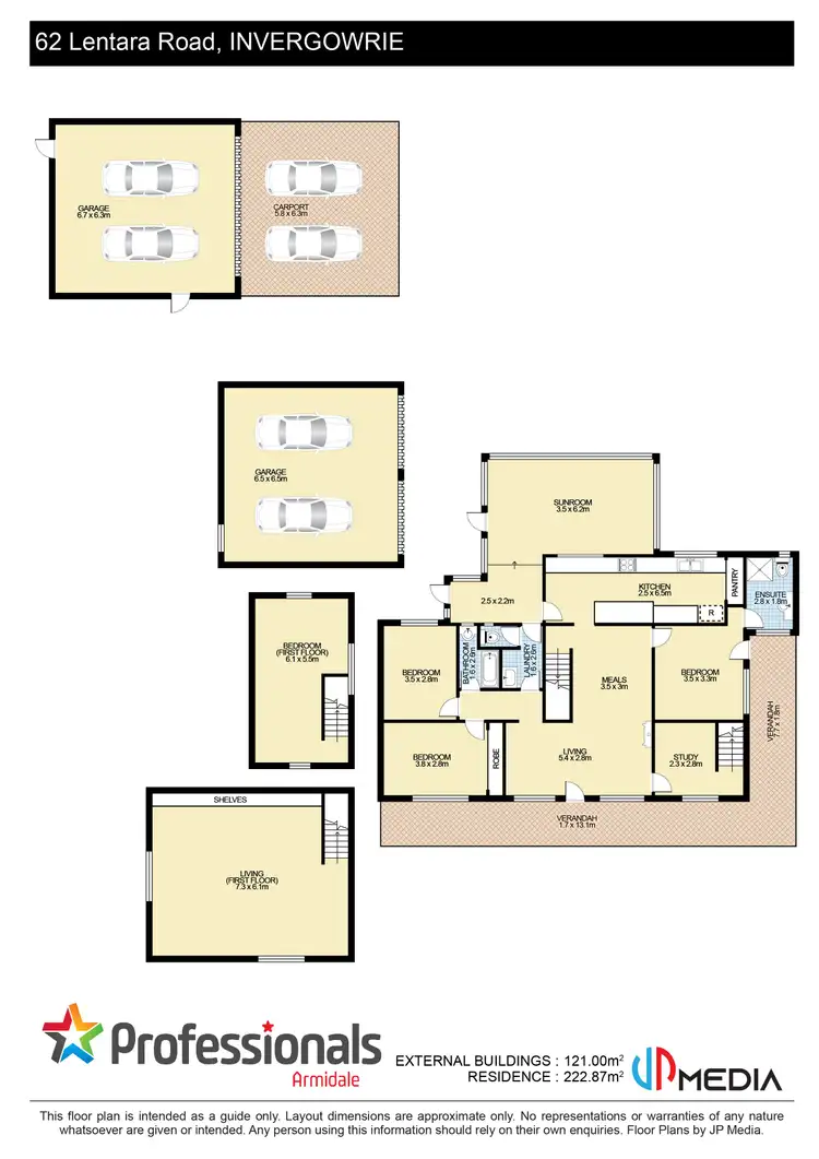 Floorplan of Homely house listing, 62 Lentara Road, Armidale NSW 2350