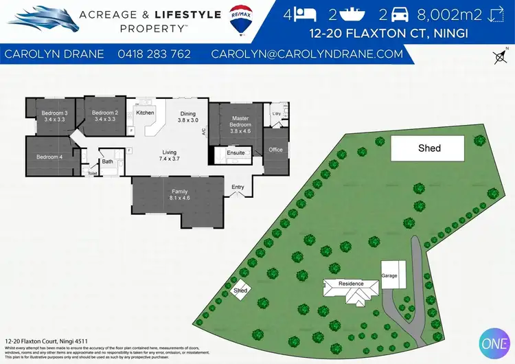 Floorplan of Homely house listing, 12-20 Flaxton Court, Ningi QLD 4511