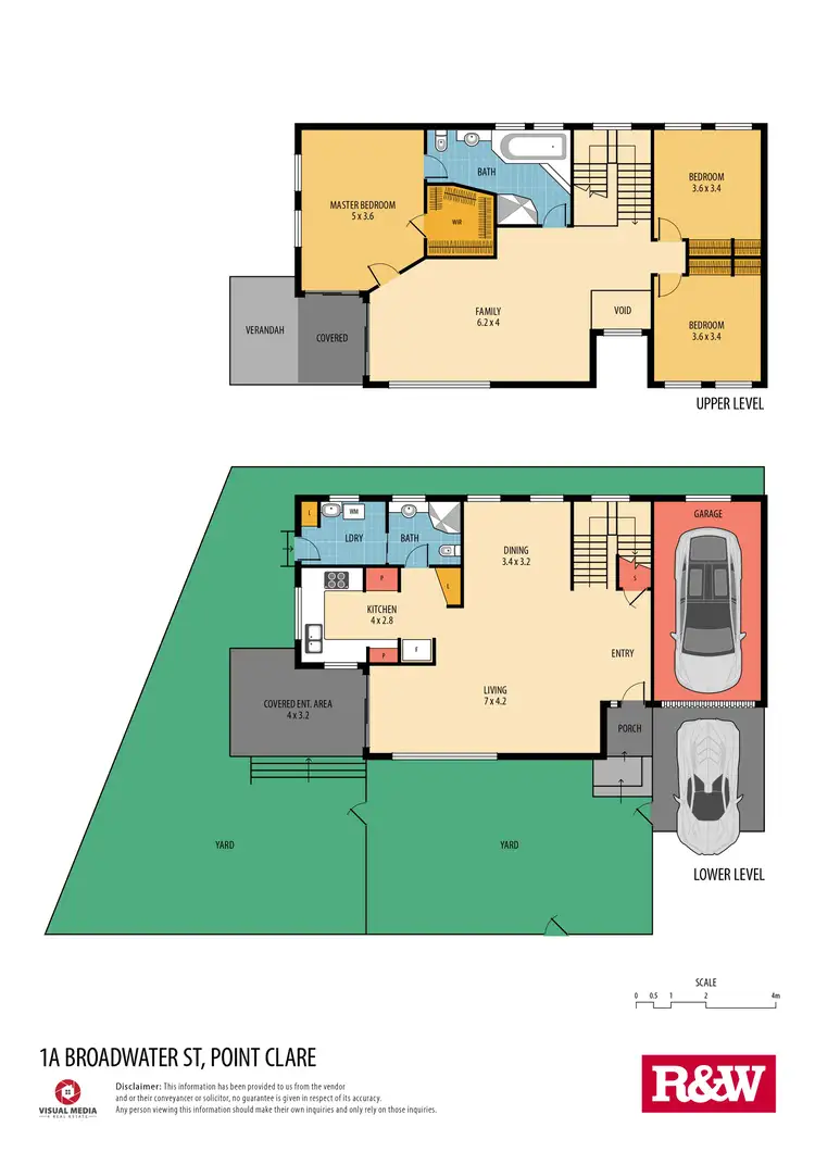 Floorplan of Homely house listing, 1A Broadwater Street, Point Clare NSW 2250