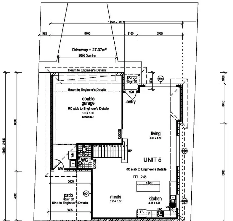 Floorplan of Homely townhouse listing, 5 Bogan Road, Booker Bay NSW 2257