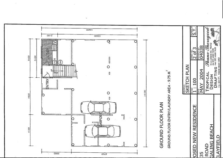 Floorplan of Homely house listing, 69 Reid Road, Wongaling Beach QLD 4852