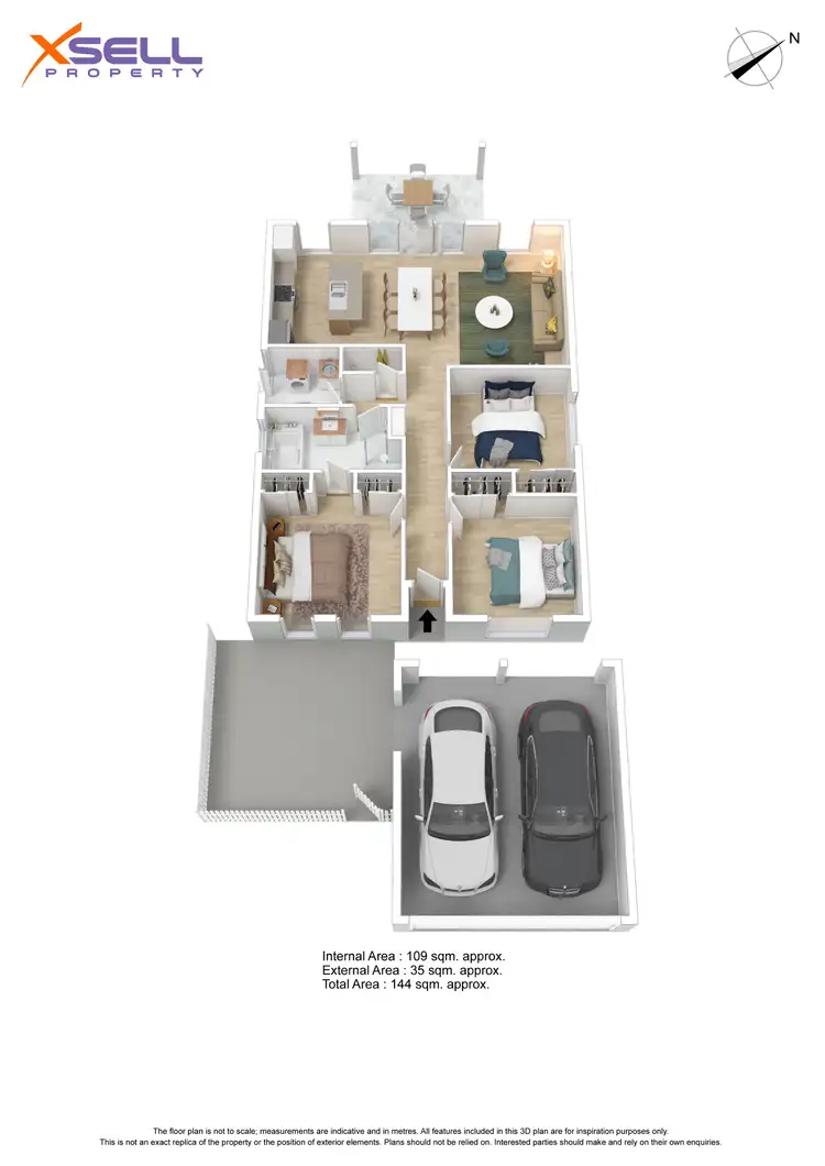 Floorplan of Homely house listing, 4/105 Springbank Boulevard, Burton SA 5110
