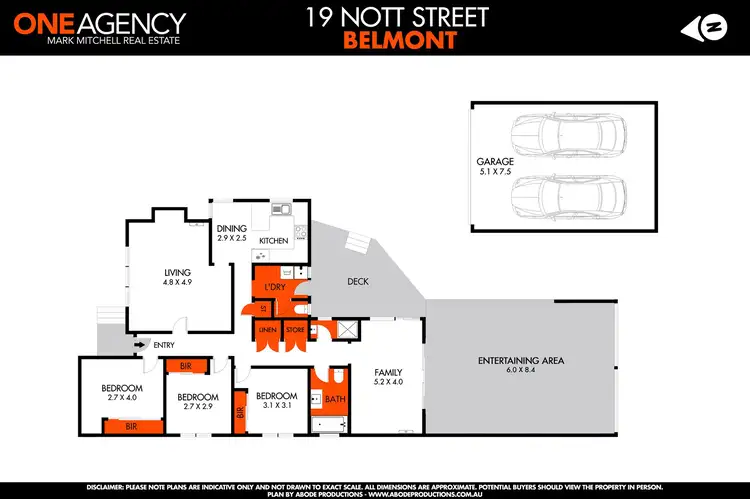 Floorplan of Homely house listing, 19 Nott Street, Belmont VIC 3216