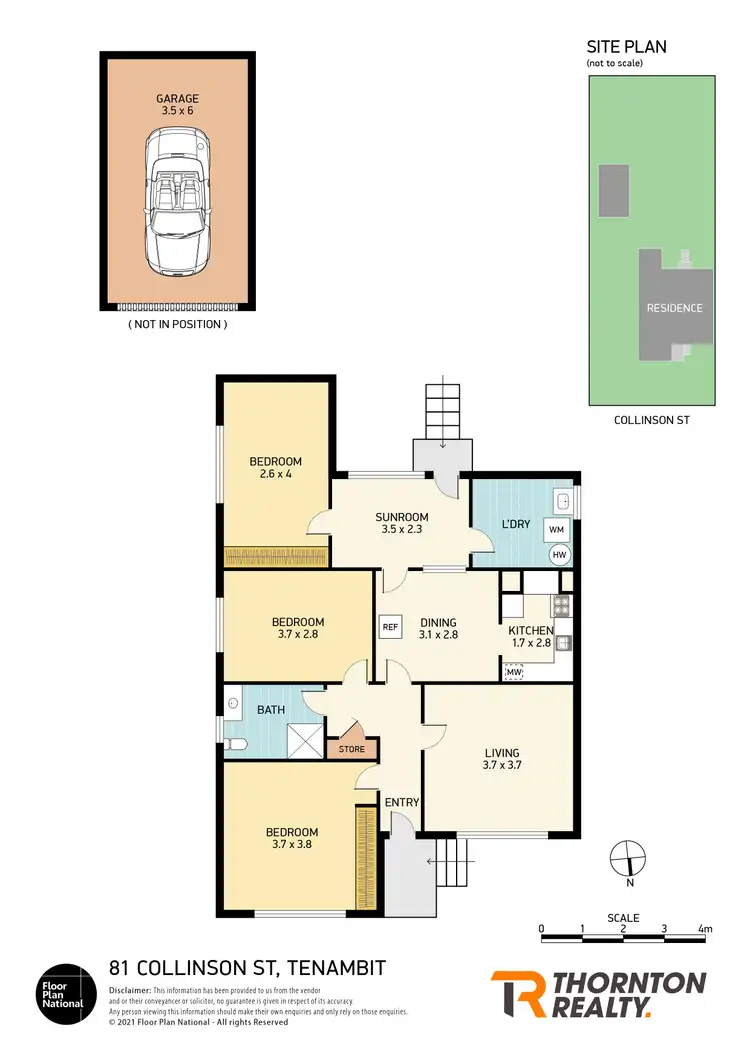 Floorplan of Homely house listing, 81 Collinson Street, Tenambit NSW 2323