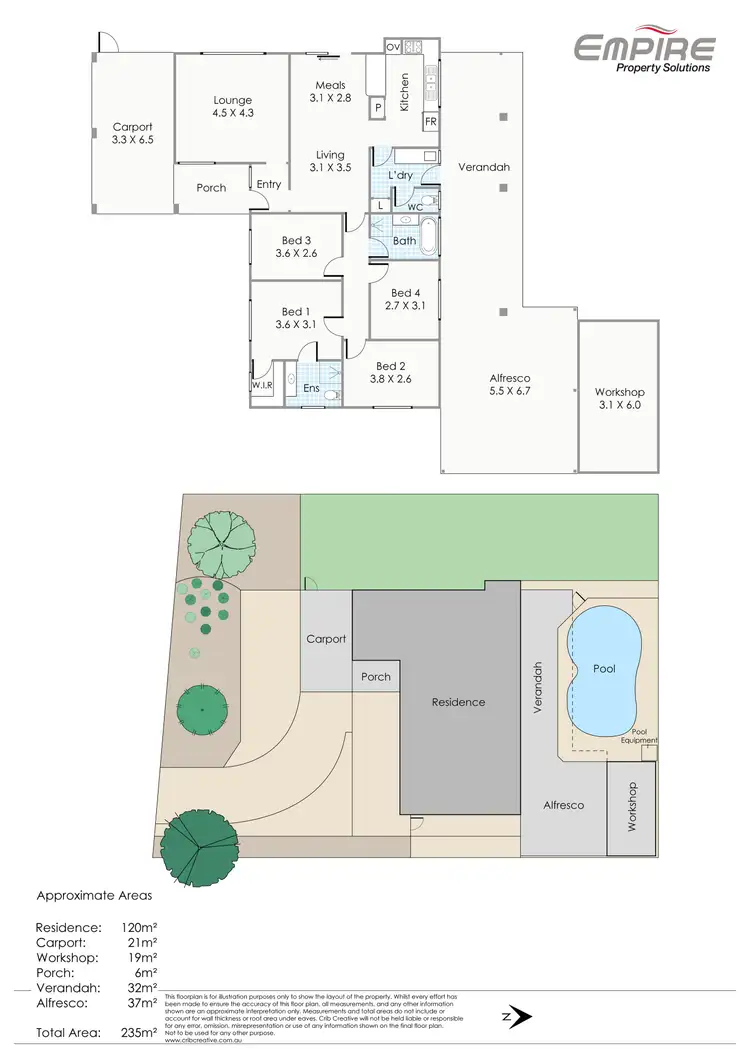 Floorplan of Homely house listing, 7 Austen Street, Lake Coogee WA 6166