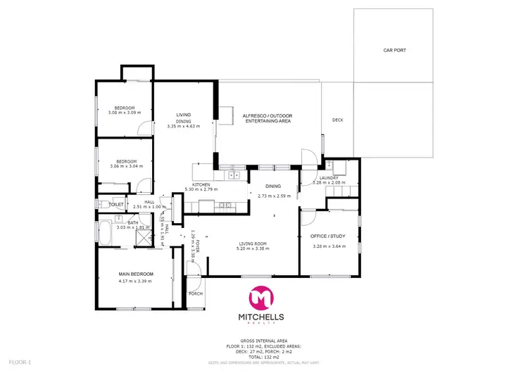 Floorplan of Homely house listing, 139 Elizabeth Street, Urangan QLD 4655