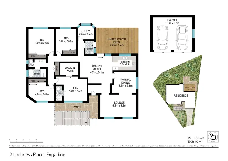 Floorplan of Homely house listing, 2 Lochness Place, Engadine NSW 2233
