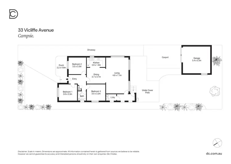Floorplan of Homely house listing, 33 Vicliffe Avenue, Campsie NSW 2194