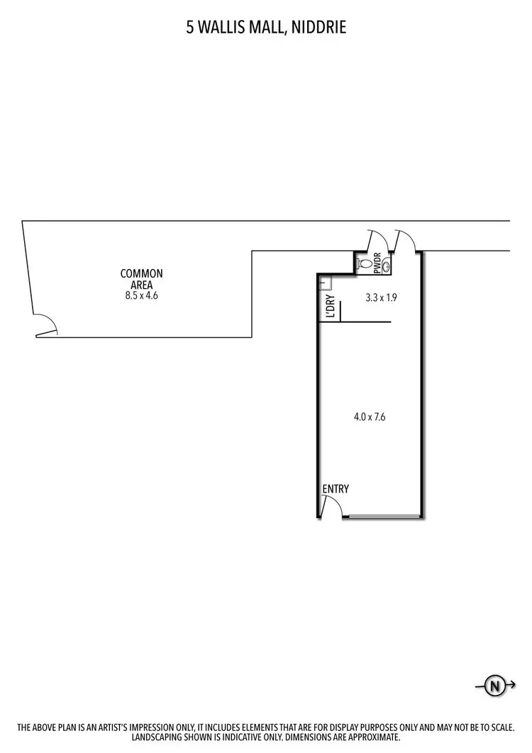 Floorplan of Homely other listing, 5 Wallis Mall, Niddrie VIC 3042