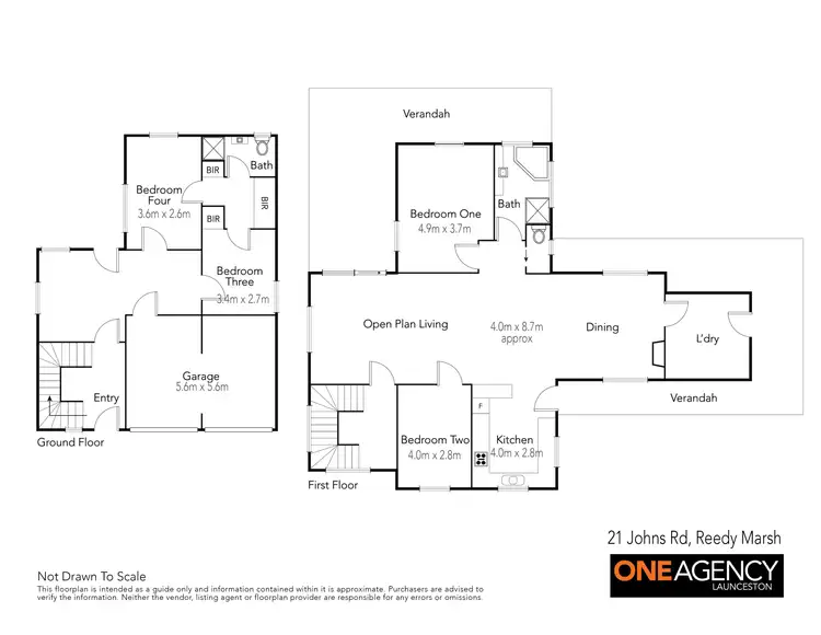Floorplan of Homely rural property listing, 21 Johns Road, Deloraine TAS 7304