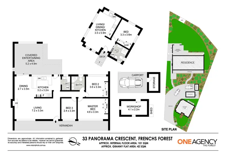 Floorplan of Homely house listing, 33 Panorama Crescent, Frenchs Forest NSW 2086