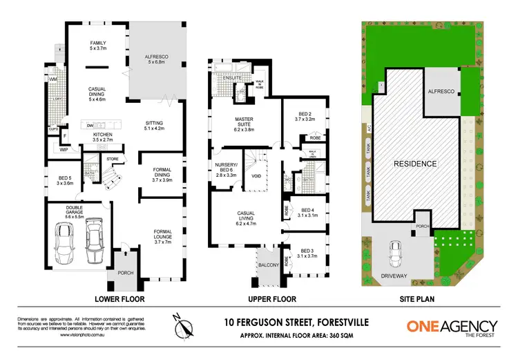 Floorplan of Homely house listing, 10 Ferguson Street, Forestville NSW 2087