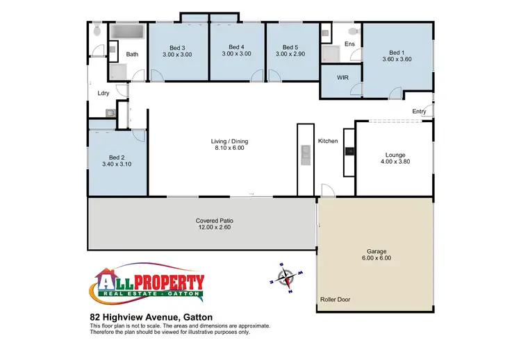 Floorplan of Homely house listing, 82 Highview Avenue, Gatton QLD 4343
