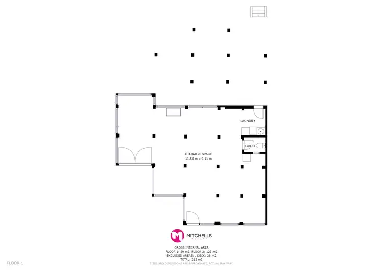 Floorplan of Homely house listing, 43 Shell Street, Urangan QLD 4655