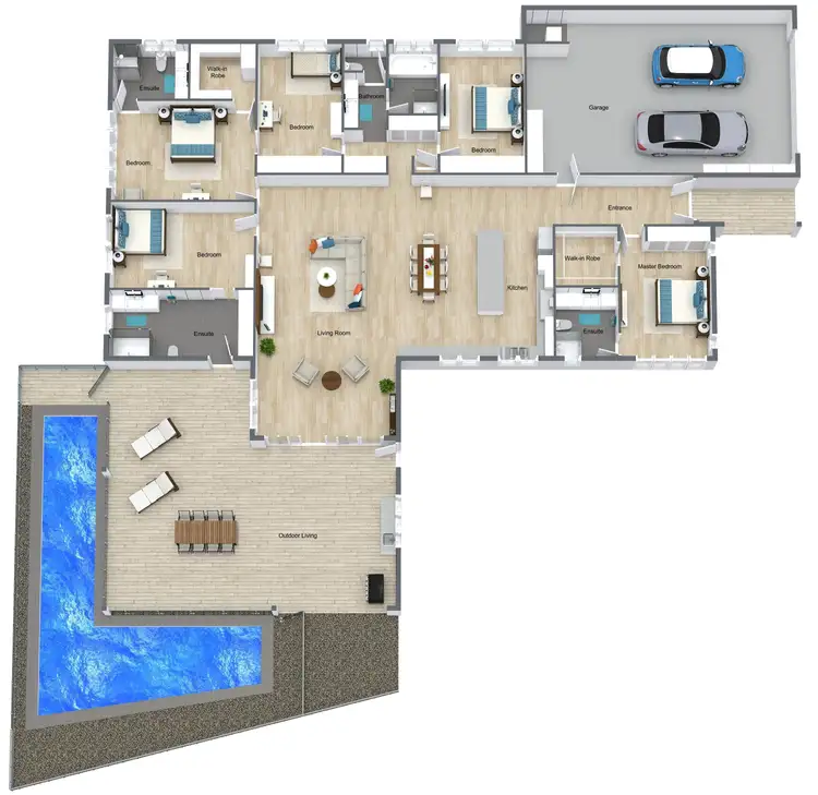 Floorplan of Homely house listing, 73 Koppen Terrace, Mooroobool QLD 4870