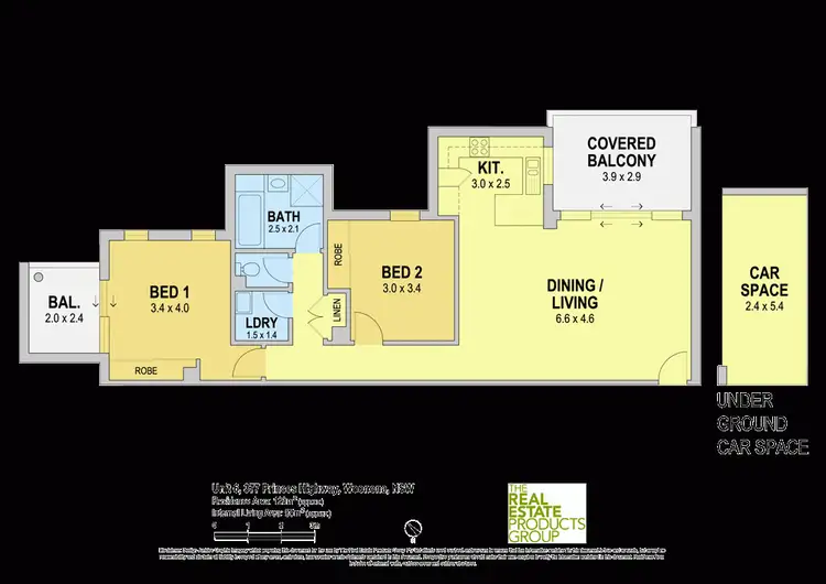 Floorplan of Homely apartment listing, 6/377 Princes Highway, Woonona NSW 2517