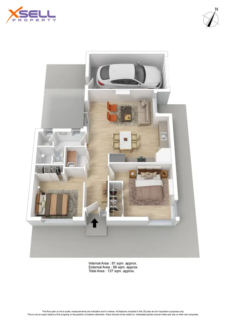 Floorplan of Homely house listing, 31 Piccadilly Way, Lightsview SA 5085