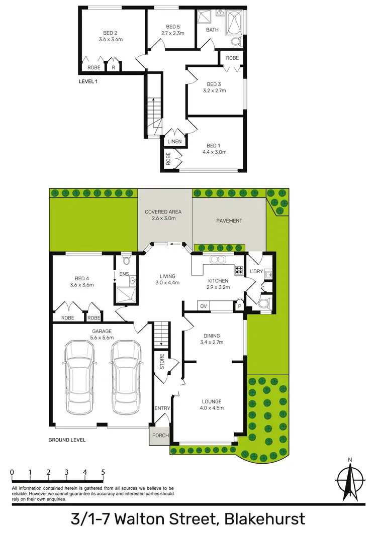 Floorplan of Homely townhouse listing, 3/1-7 Walton Street, Blakehurst NSW 2221