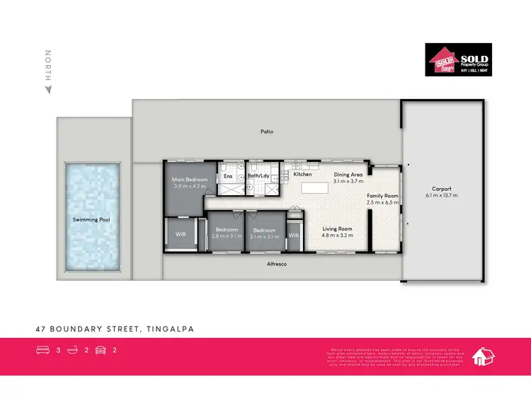 Floorplan of Homely house listing, 47 Boundary Street, Tingalpa QLD 4173