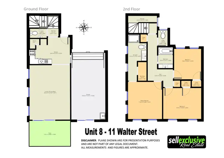 Floorplan of Homely townhouse listing, 8/11 Walter Street, Caboolture QLD 4510