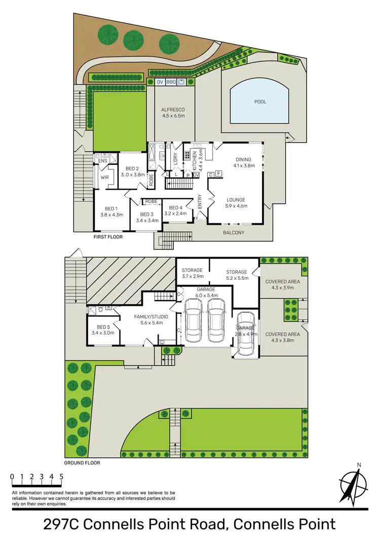 Floorplan of Homely house listing, 297C Connells Point Road, Connells Point NSW 2221