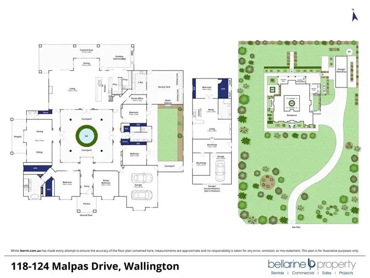 Floorplan of Homely house listing, 118-124 Malpas Drive, Wallington VIC 3222