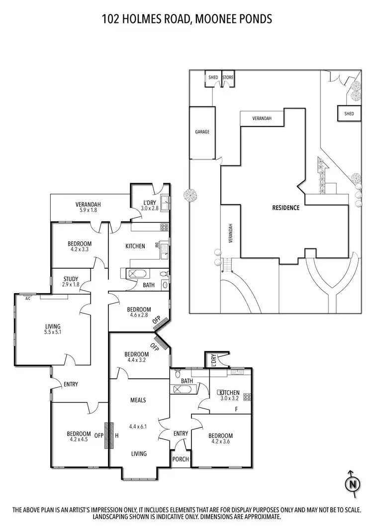 Floorplan of Homely house listing, 102 Holmes Road, Moonee Ponds VIC 3039