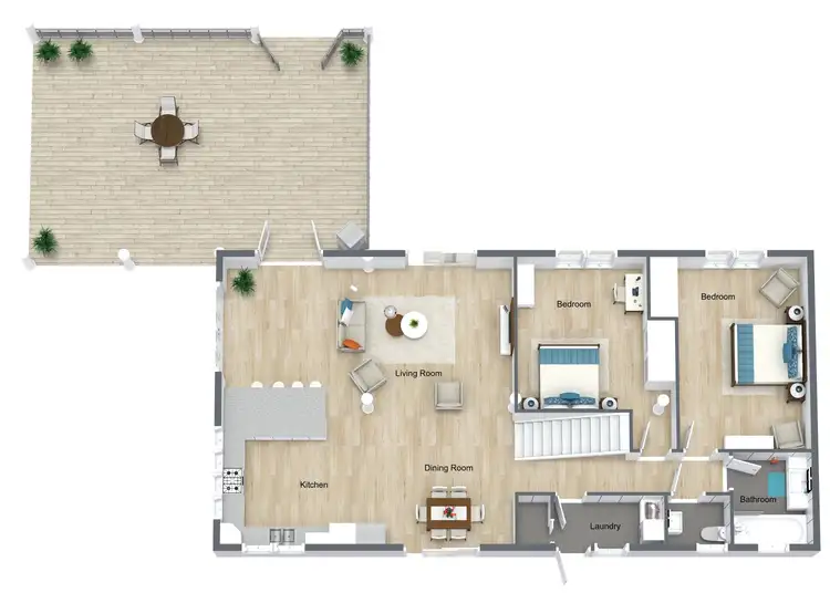 Floorplan of Homely house listing, 23 Thais Street, Palm Cove QLD 4879