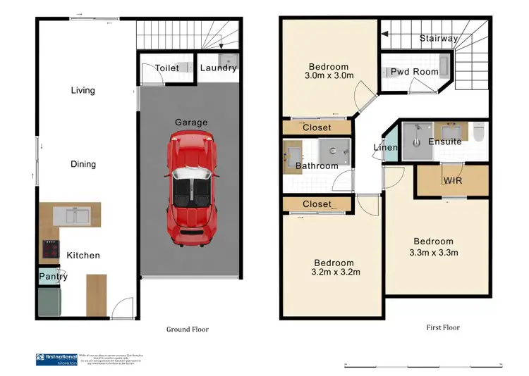 Floorplan of Homely townhouse listing, 3/98 Duffield Road, Kallangur QLD 4503