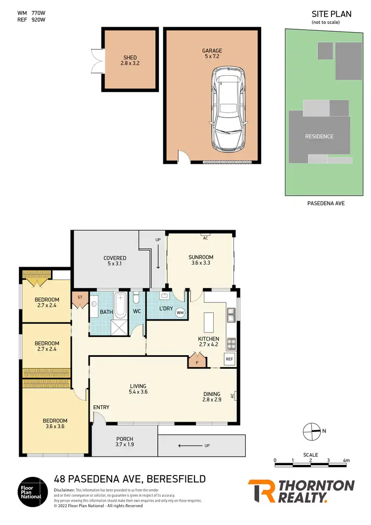 Floorplan of Homely house listing, 48 Pasedena Crescent, Beresfield NSW 2322