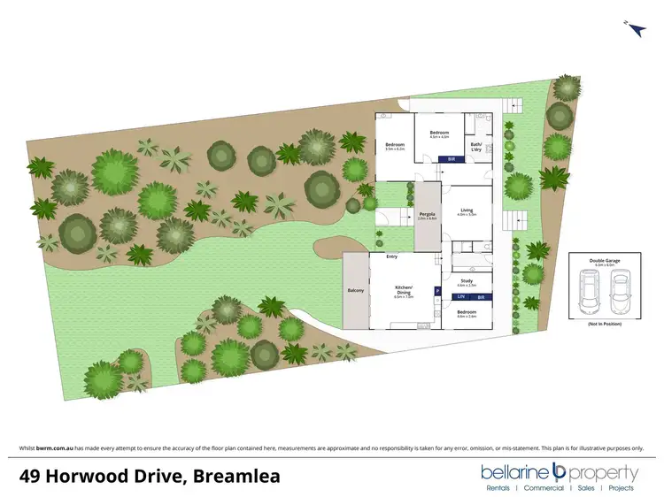 Floorplan of Homely house listing, 49 Horwood Drive, Breamlea VIC 3227