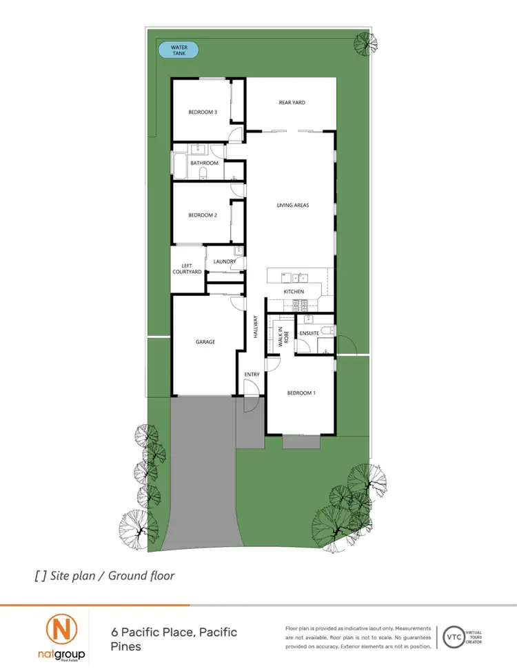 Floorplan of Homely house listing, 6 Pacific Place, Pacific Pines QLD 4211