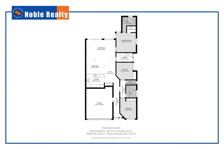 Floorplan of Homely villa listing, 2/10 Nakara Court, Forster NSW 2428