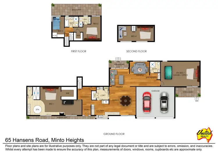 Floorplan of Homely house listing, 65 Hansens Road, Minto Heights NSW 2566