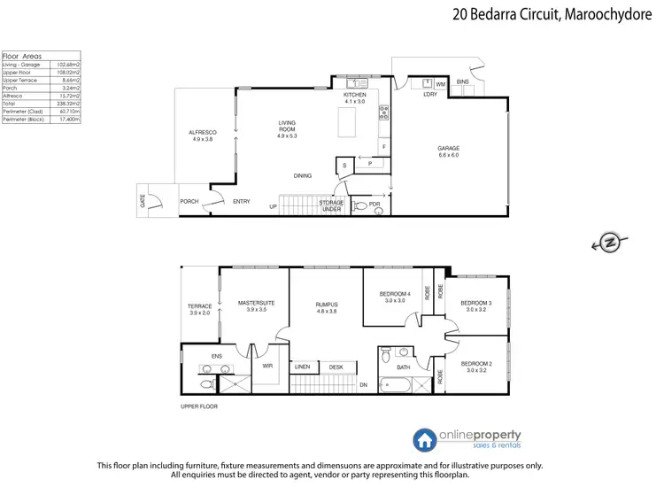 Floorplan of Homely house listing, 20 Bedarra Circuit, Maroochydore QLD 4558