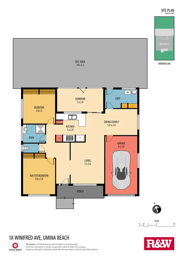 Floorplan of Homely house listing, 1A Winifred Avenue, Umina Beach NSW 2257