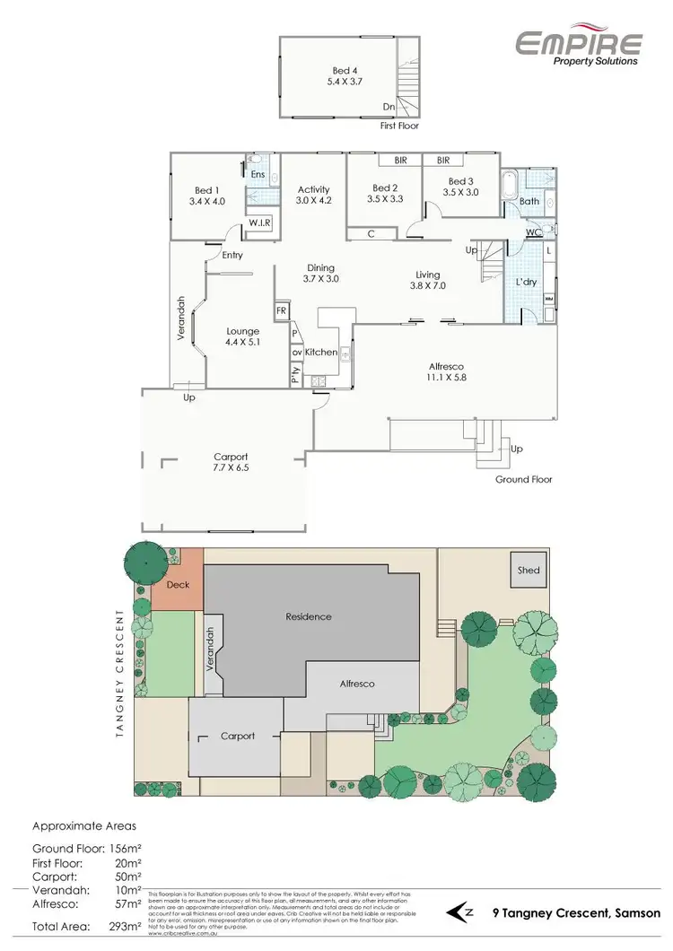 Floorplan of Homely house listing, 9 Tangney Crescent, Samson WA 6163