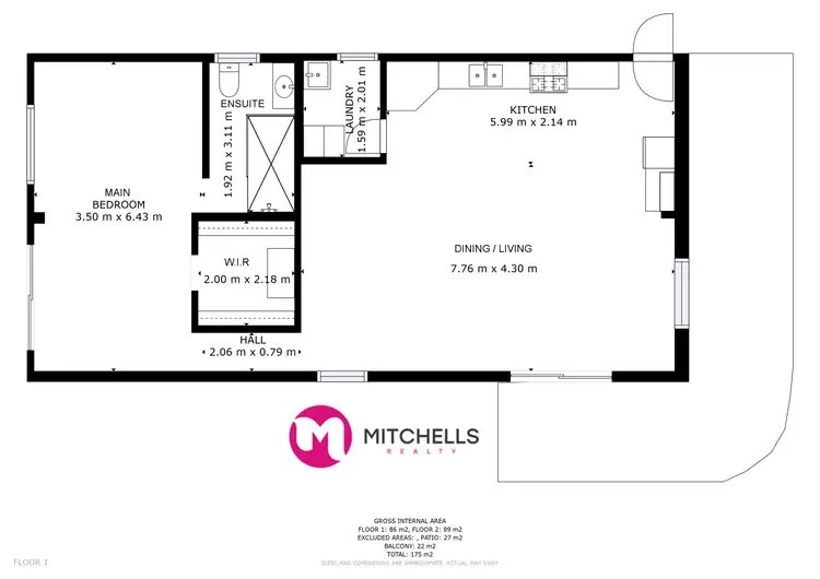 Floorplan of Homely house listing, 108 Corser Street, Point Vernon QLD 4655
