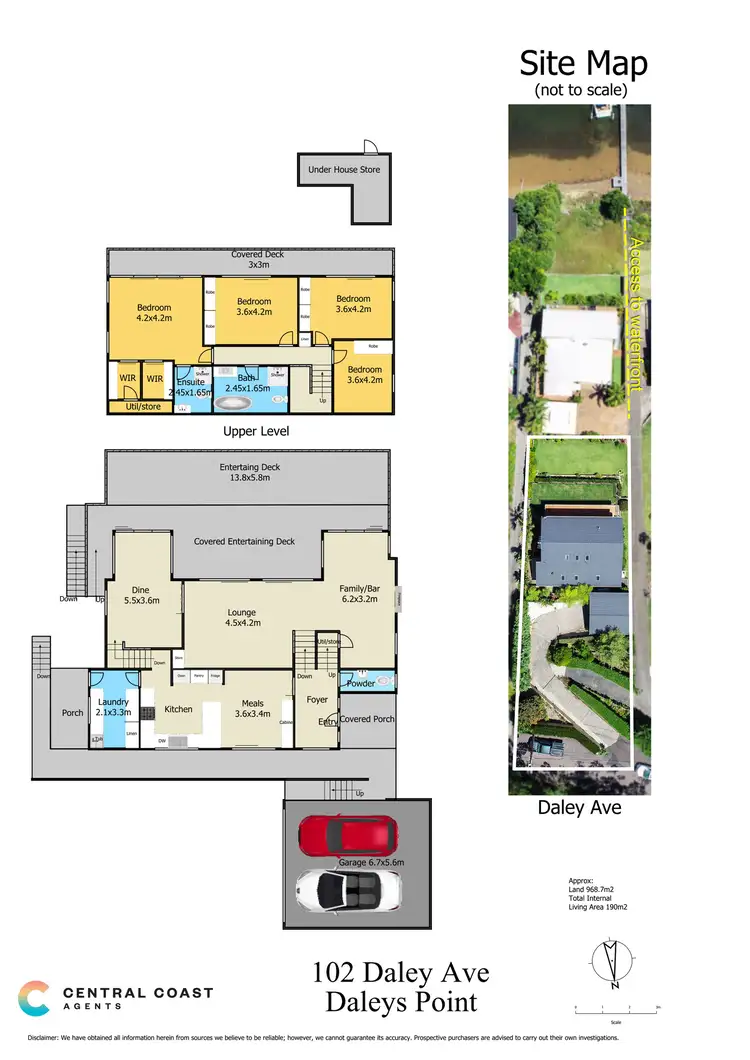 Floorplan of Homely house listing, 102 Daley Avenue, Daleys Point NSW 2257