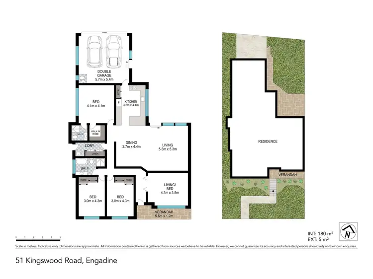 Floorplan of Homely house listing, 51 Kingswood Road, Engadine NSW 2233