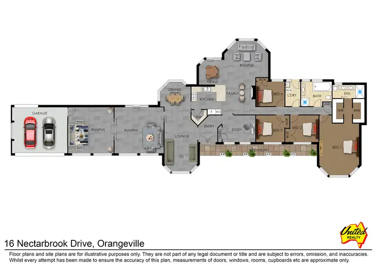 Floorplan of Homely house listing, 16 Nectarbrook Drive, Orangeville NSW 2570